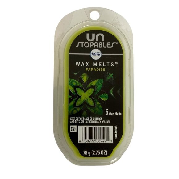 Unstopables Febreze Paradise 4 Pack Wax Melts 2.75 Oz with 6 melts each - Picture 3 of 4